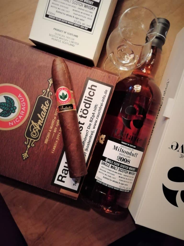 Han's Pairing Empfehlung Miltonduff und Joya de Nicaragua