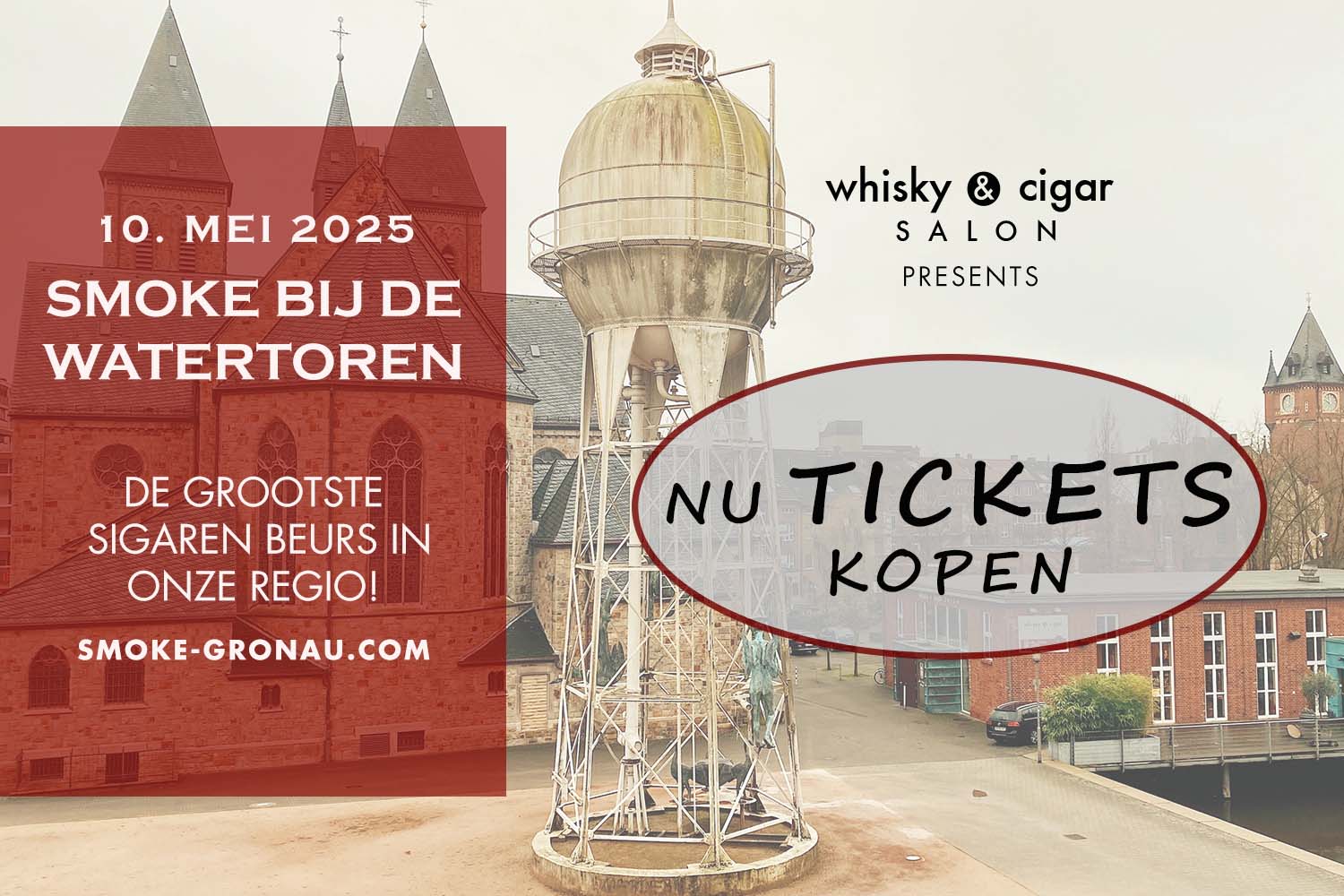 Nu tickets voor SMOKE bij de watertoren 2025 kopen!