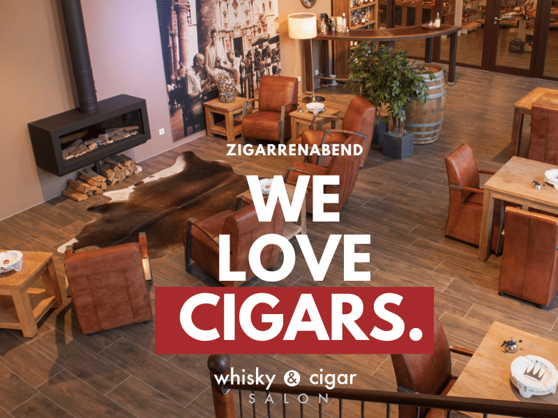 Zigarren-Abend: Die perfekte Möglichkeit, eine Zigarre in einem gemütlichen Ambiente zu rauchen. Willkommen in unserer Zigarren-Lounge!