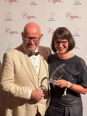 Han Hilderink & Claudia Eilers, official cigar trophy photo