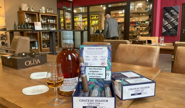 Han's Pairing: Chateau diadem Conviction & Single Malt Aberlour Casg Annamh