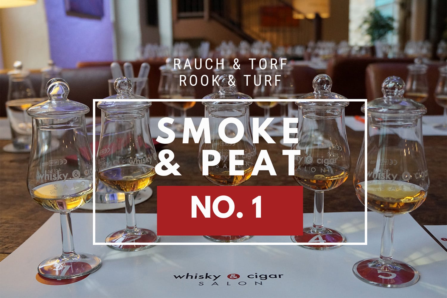 Ankündigung whisky-tasting Smoke & Peat No. 1